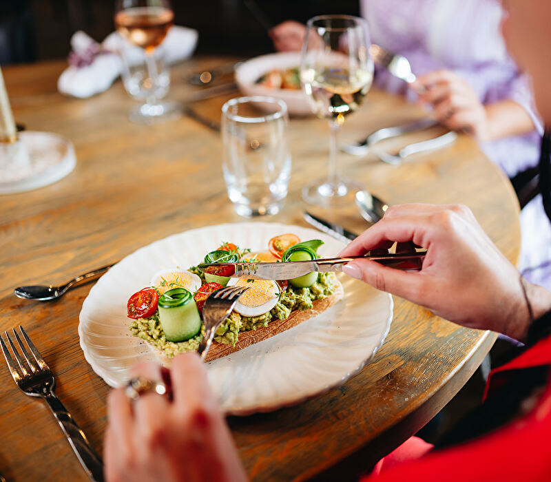 Frühstück, Mittagessen & Snacks